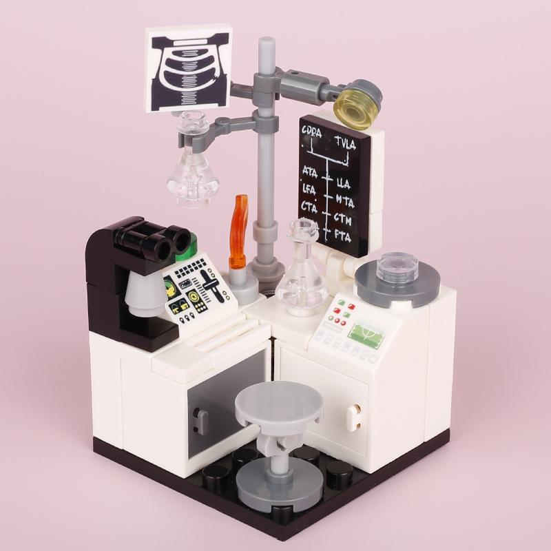 MOC City Laboratory Lab Buildi - огляд і ціна Medical Lab Microscope