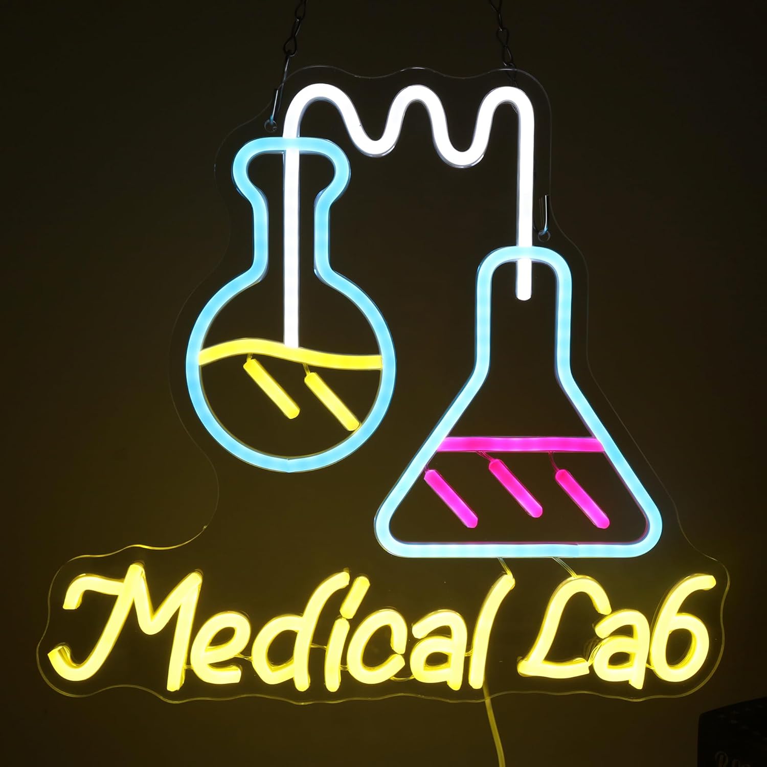 Science Laboratory Neon Sign U - огляд і ціна Medical Lab And Science