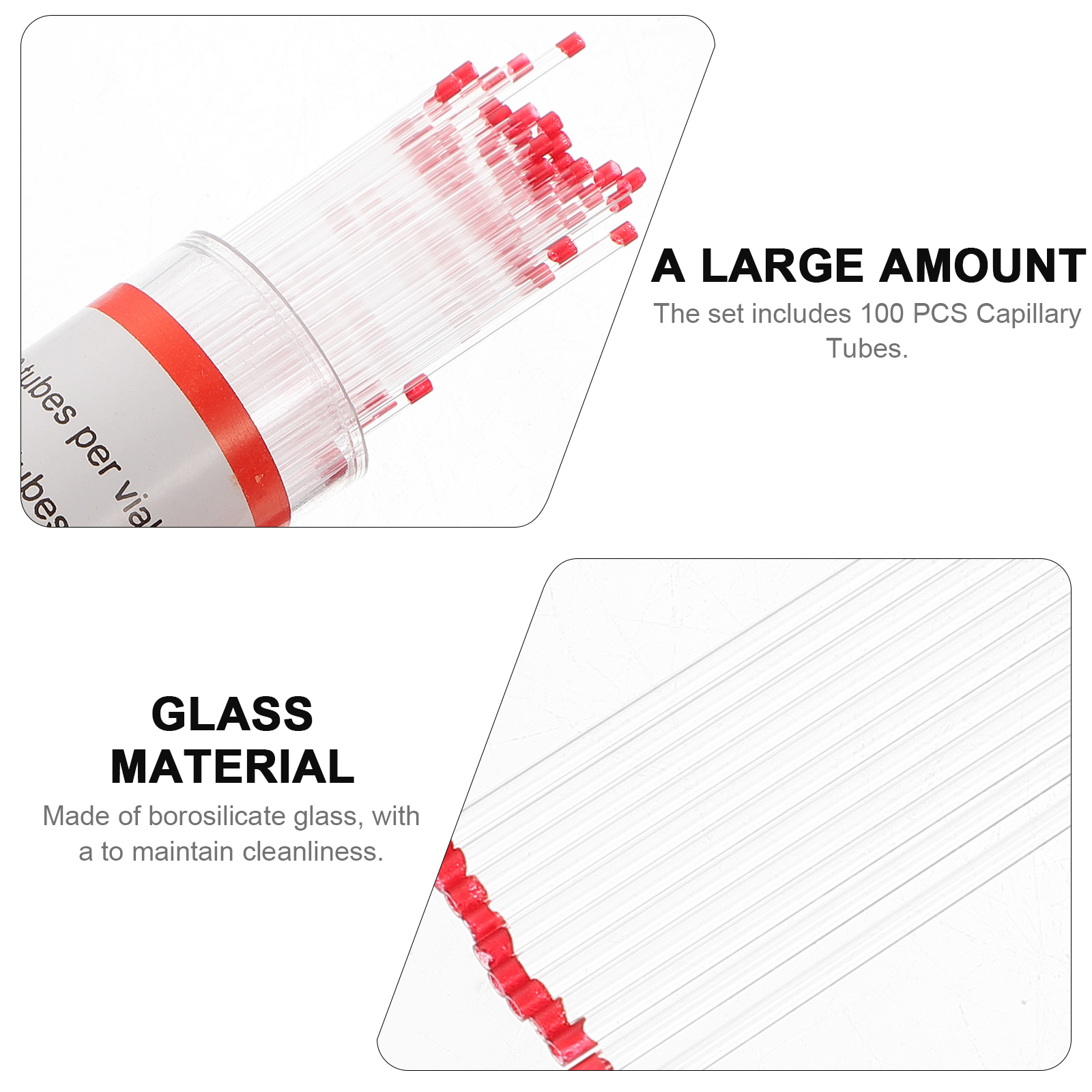 75mm Glass Capillary Tube Hema - огляд і ціна Medical Lab And Science