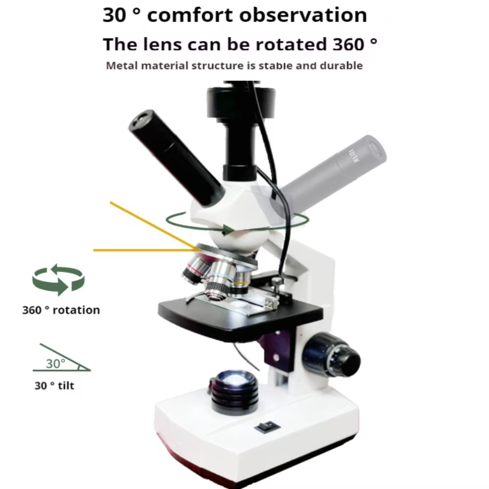 Top Selling HD Screen Digital  - огляд і ціна Medical Lab Microscope