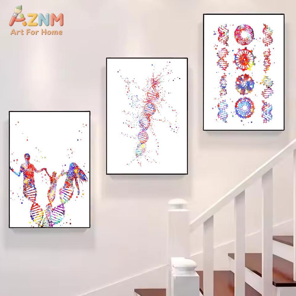 AZNM Colorful Watercolor DNA G - огляд і ціна Medical Lab And Science
