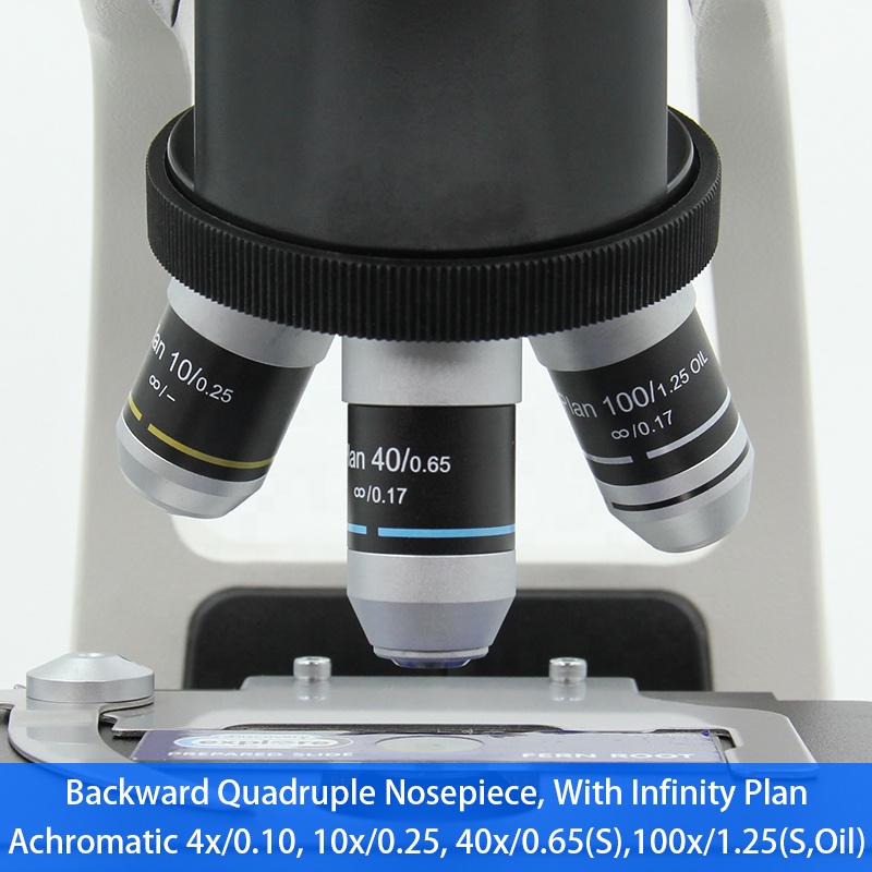 40x-1000x Infinity Optical Sys - огляд і ціна Medical Lab Microscope